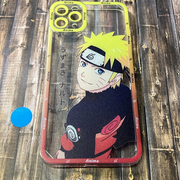 5for$10 Anime Naruto Uzumaki iPhone 11 Pro Max Transparent Phone Case NWOT - Picture 4 of 4
